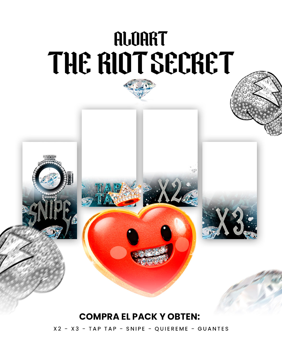 PACK RIOT SECRET ICE - Aldart